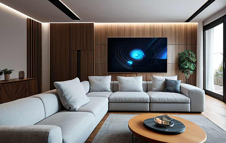 가구디자인 워크숍 참여 후기 - Eco-Chic Apartment**

"A brightly lit, modern apartment interior showcasing a repurposed wooden pall...